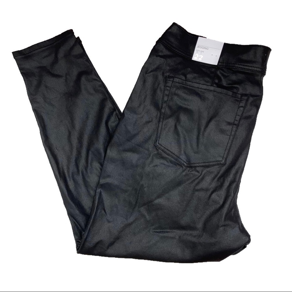 NWT Lane Bryant High Rise Sateen Jegging Flex Magic Waistband Jean 22 Plus*